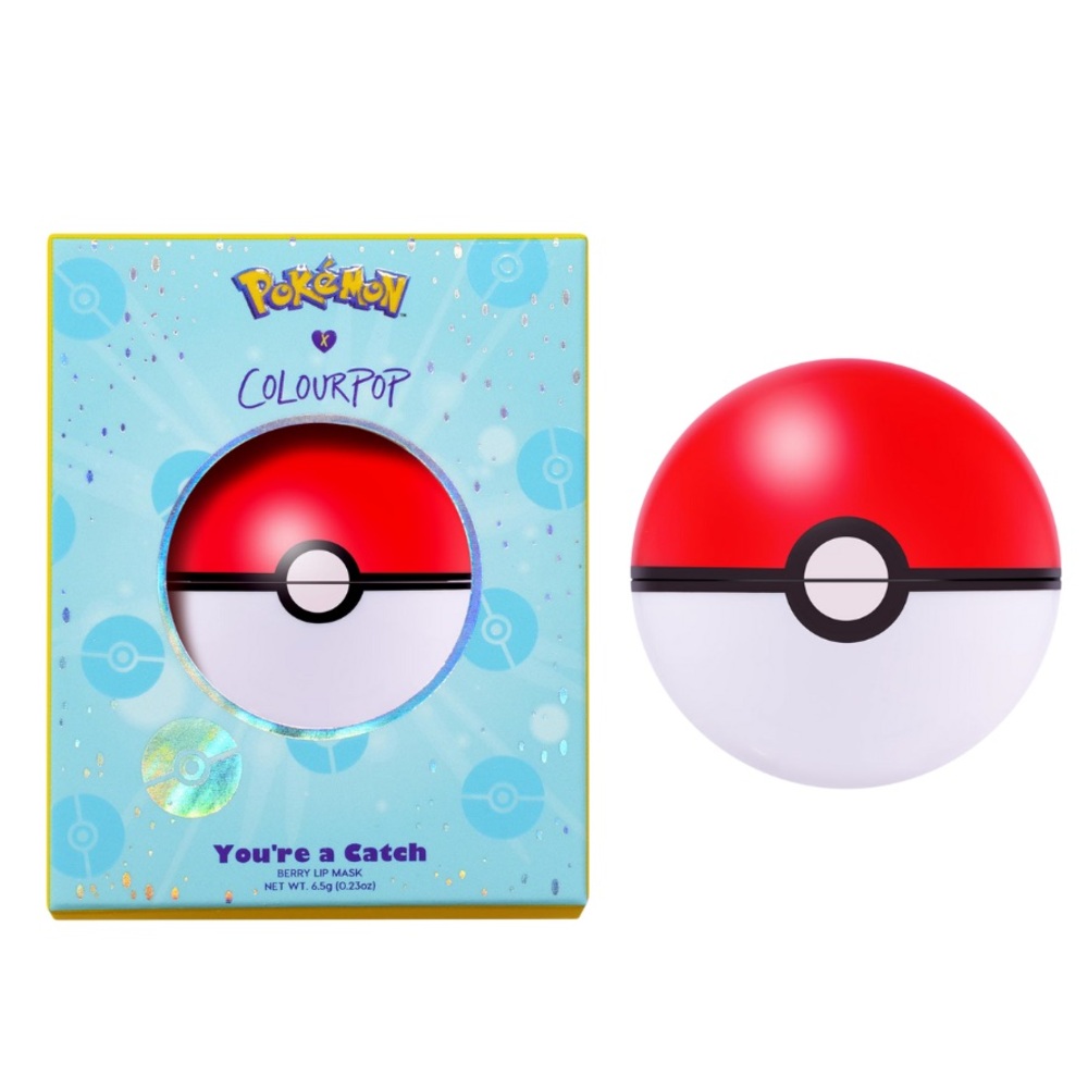 Colourpop X Pokémon You're a Catch Berry Lip Mask Pokeball